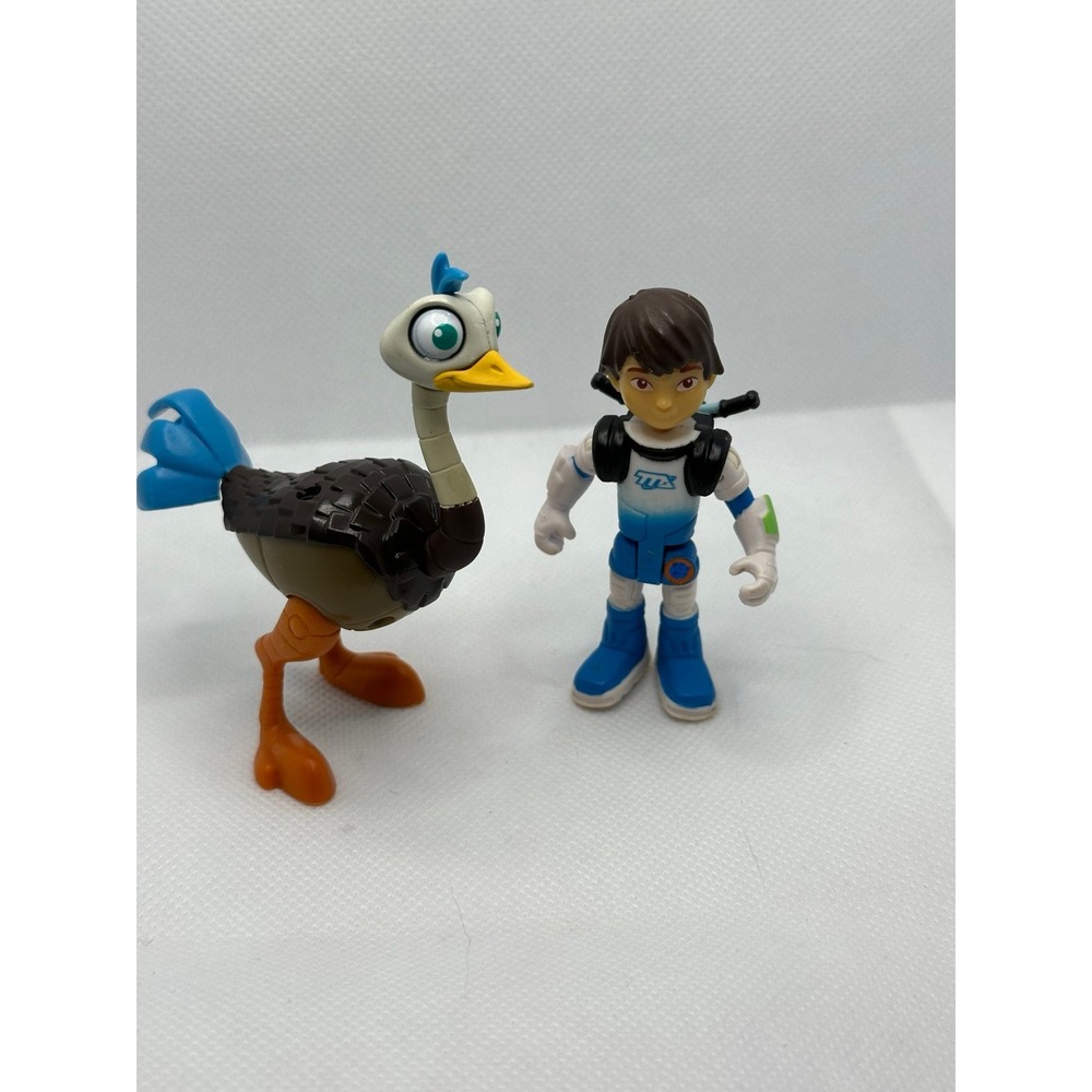 Disney Jr Miles From Tomorrowland Tommy & M.E.R.C. Robot Ostrich Action Figure